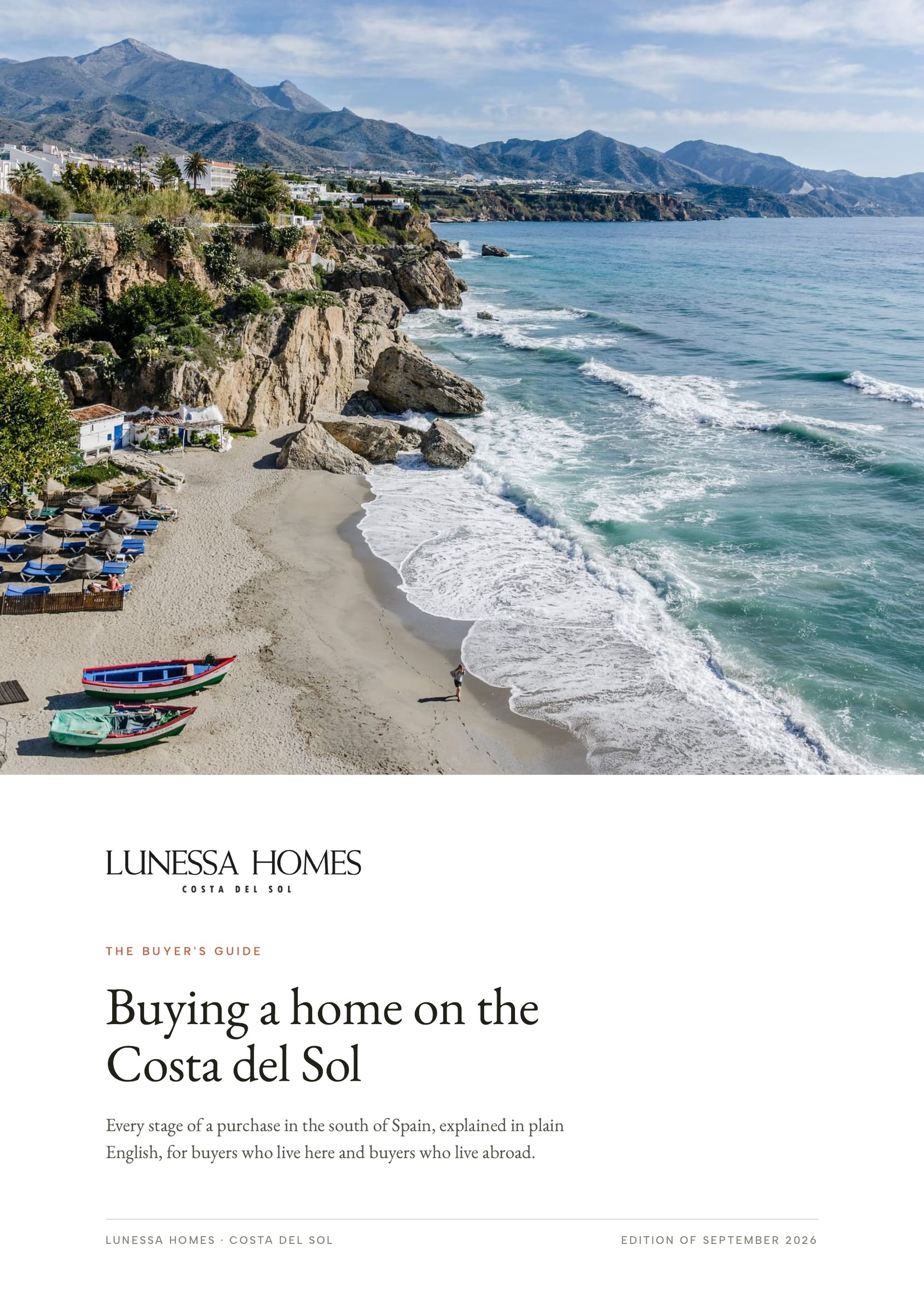 The cover of the Costa del Sol Buyer’s Guide