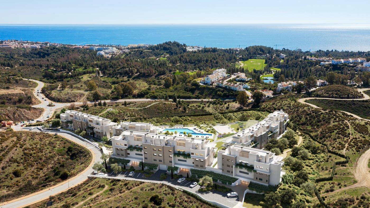 Altos del Chaparral — one, two and three bedroom apartments in El Chaparral, Mijas (1 of 13)