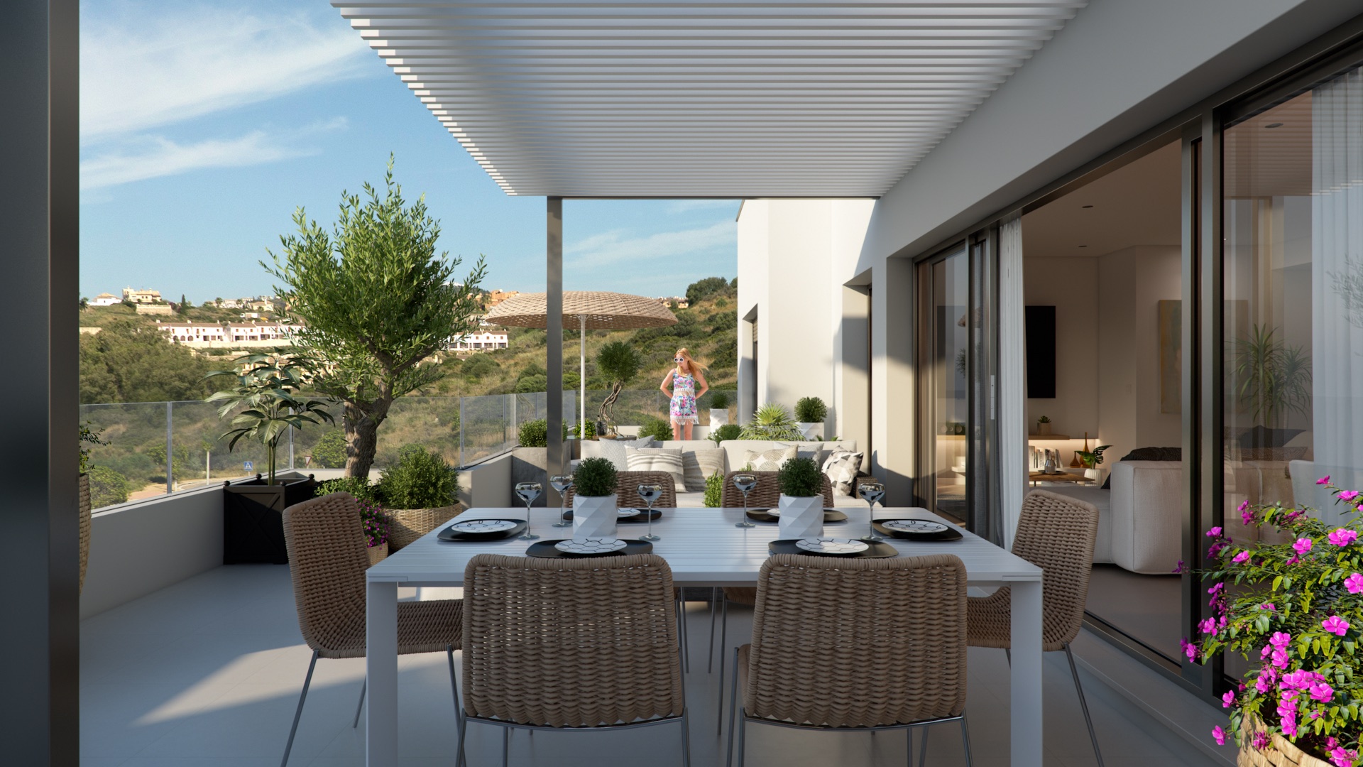 Arrecife — two, three and four bedroom apartments in Casares Costa, Casares (6 of 13)