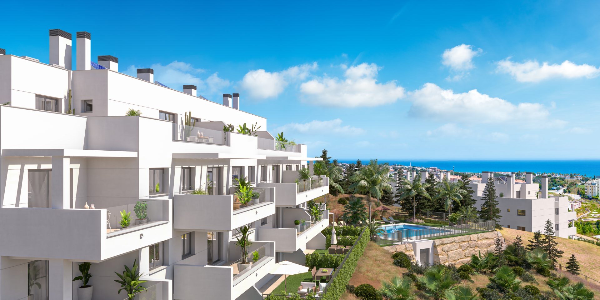 Célere Sunrise — two and three bedroom apartments in El Chaparral, Mijas (1 of 11)
