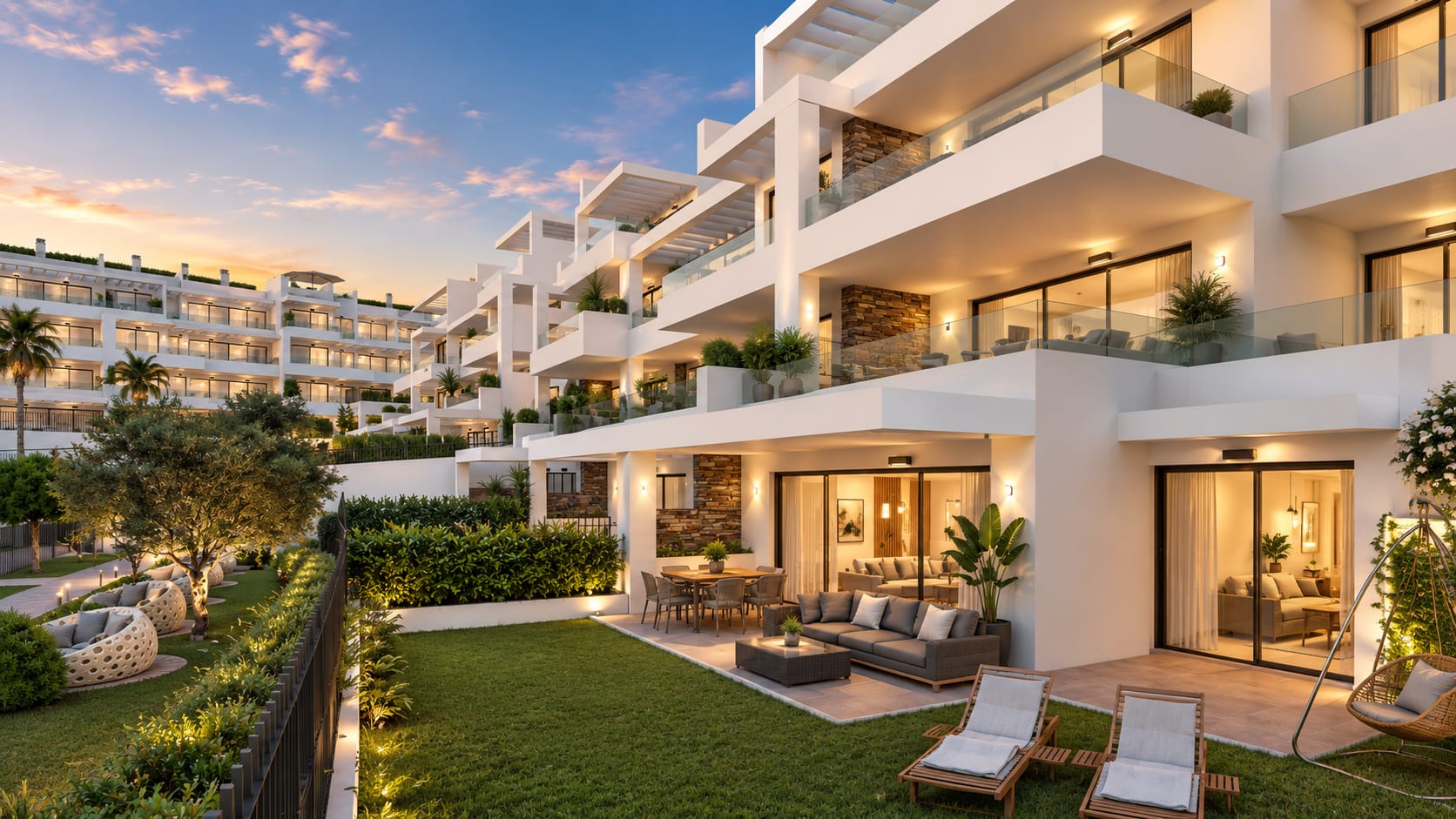 Costafiore Gardens — two and three bedroom apartments in Arroyo Enmedio, Estepona (2 of 11)