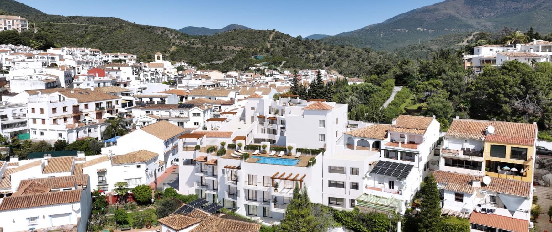 Fuente Lirios — two and three bedroom apartments in Calle Fuente de Lirios, Benahavís (1 of 11)