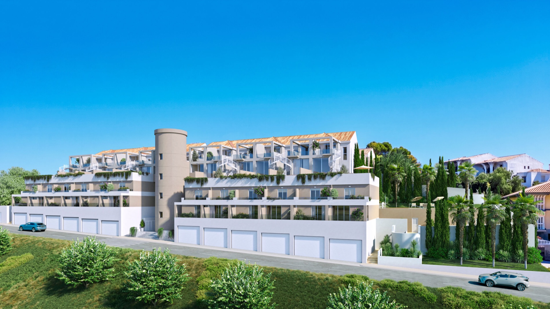 Residencial Golf View — two bedroom apartments in Riviera del Sol, Mijas (1 of 8)