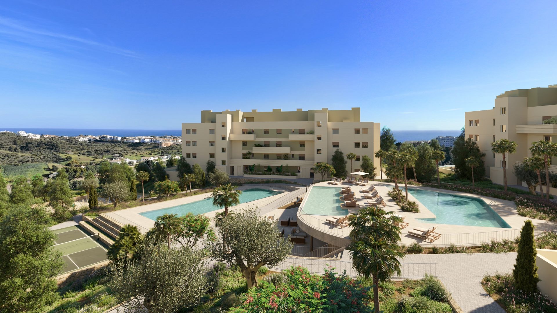 Greenity — two and three bedroom apartments in Las Lagunas de Mijas, Mijas (1 of 15)
