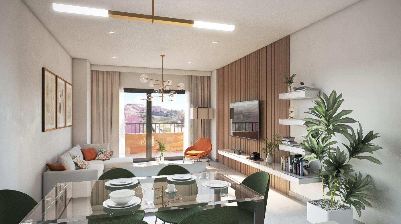 Residencial Sunhill — two bedroom apartments in Los Pacos, Fuengirola (1 of 4)