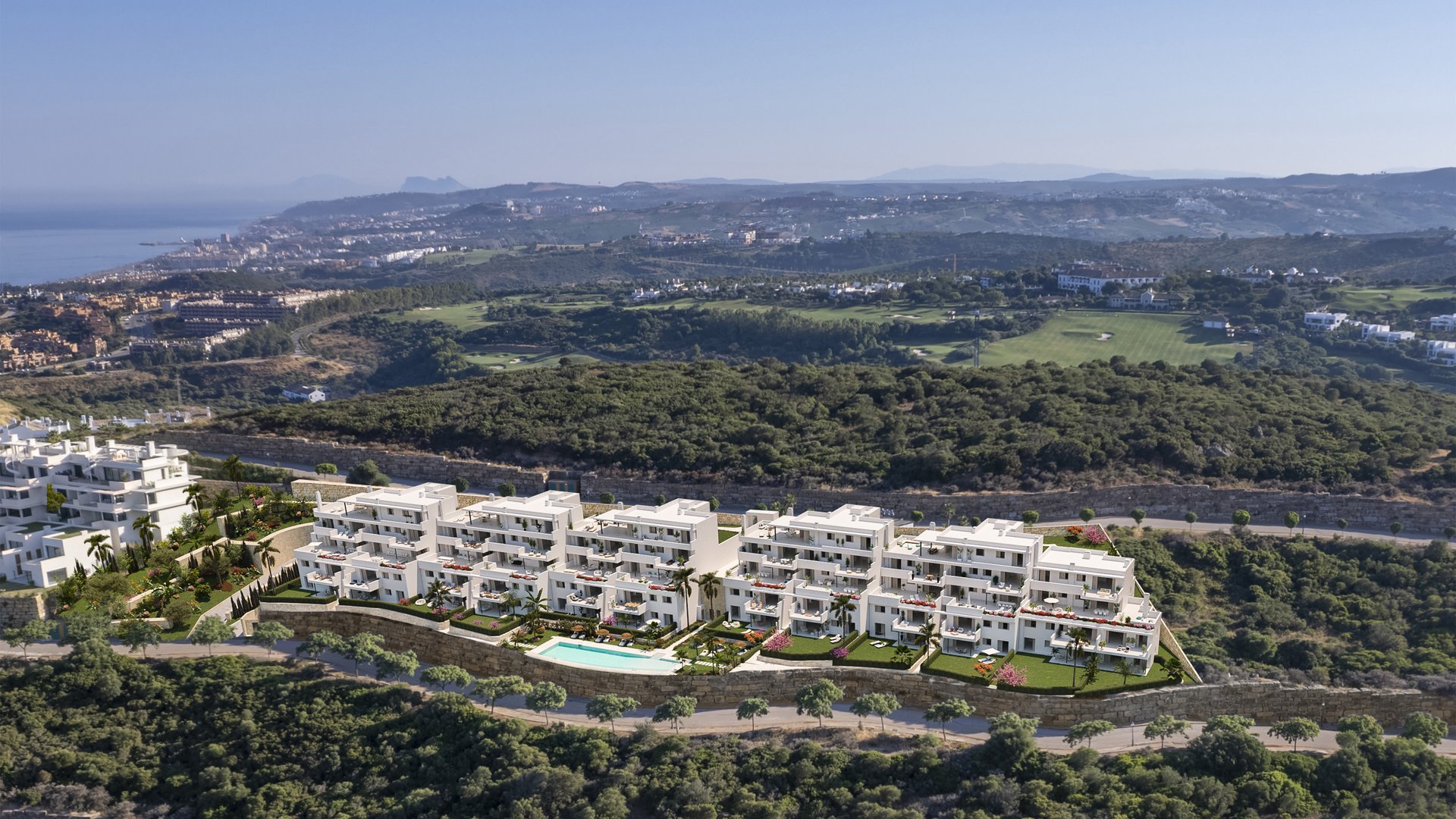 Las Terrazas de Cortesín Bon Air — two and three bedroom apartments in Finca Cortesín, Casares (1 of 9)