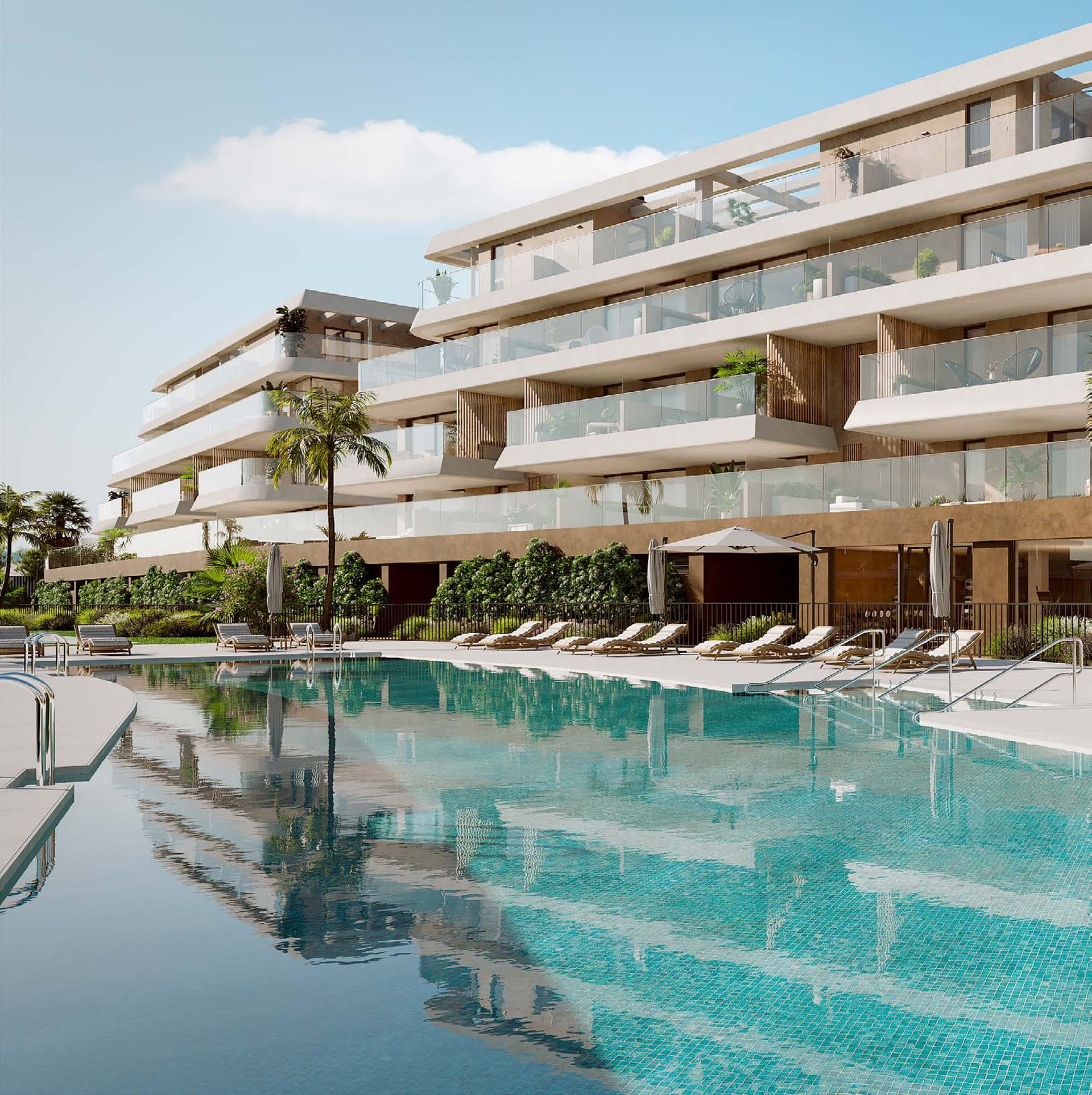 Unika I — two and three bedroom apartments in Buenas Noches, Estepona (3 of 8)